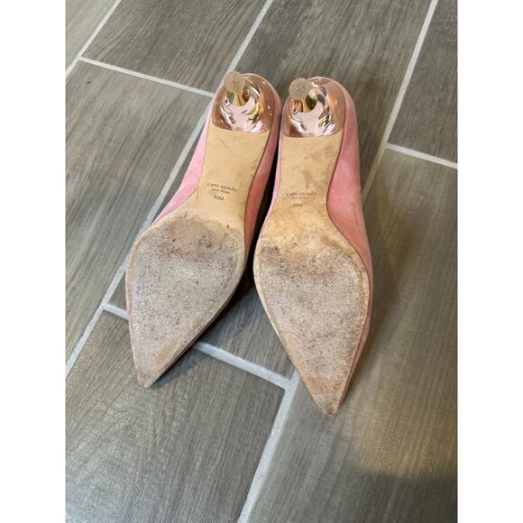 Kate spade pink kitten heel -10 - Picture 4 of 5